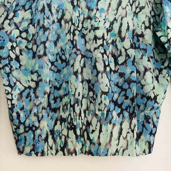 Bimba y Lola Sparkle V-neck Sweater - Picture 5 of 7